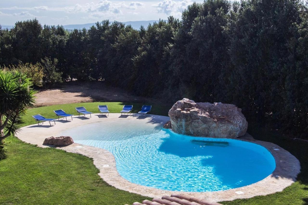Agriturismo Villa Gaia Cabras Bagian luar foto